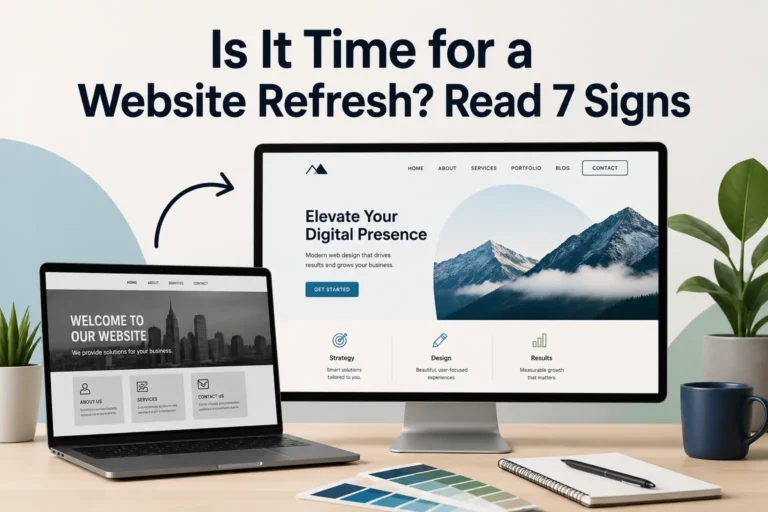 Is It Time for a Website Refresh? Read 7 signs