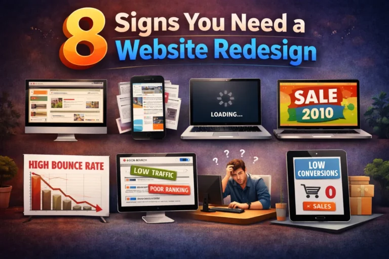 8 Signs You Need a Website Redesign