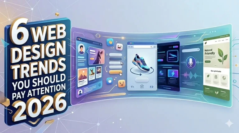 6 Web Design Trends You Should Pay Attention to in 2026
