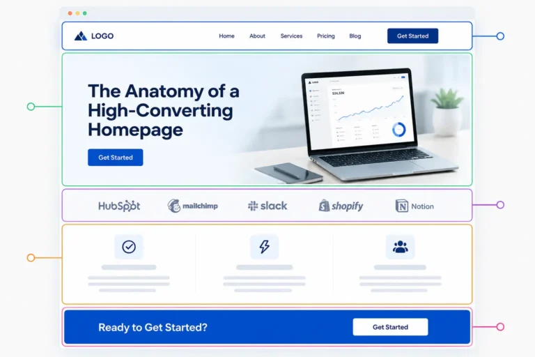 The Anatomy of a High-Converting Homepage