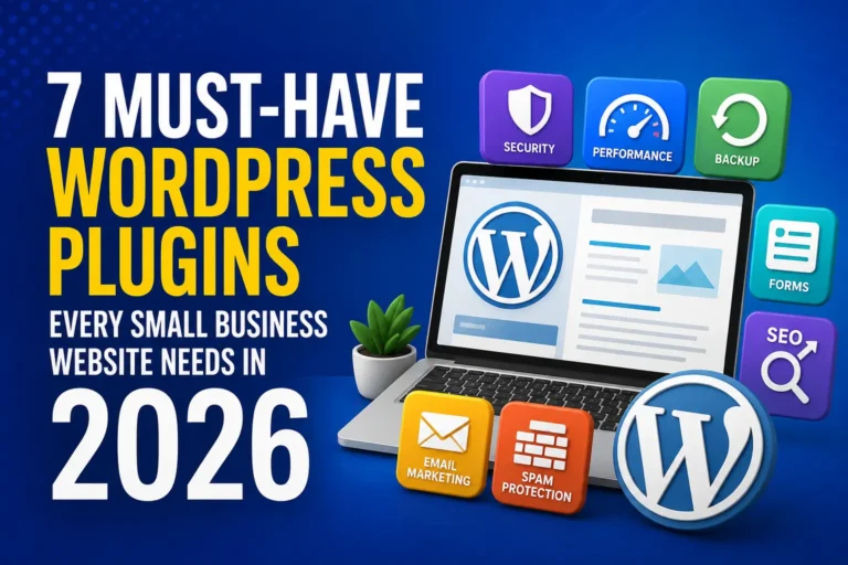 7 Must-Have WordPress Plugins Every Small Business Website Needs in 2026