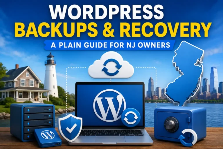 WordPress Backups and Recovery, A Plain Guide for NJ Owners
