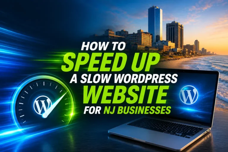 How to Speed Up a Slow WordPress Website for NJ Businesses