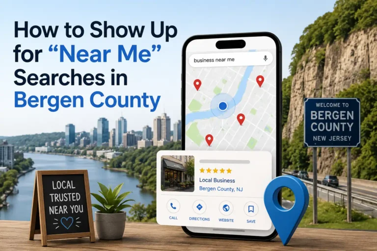How to Show Up for “Near Me” Searches in Bergen County