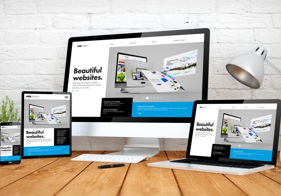 3d rendering with multidevices with builder responsive design website